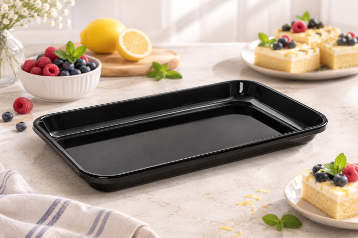 Tava de prezentare din melamina neagra 420 x 280 x 43 mm -1 [2]