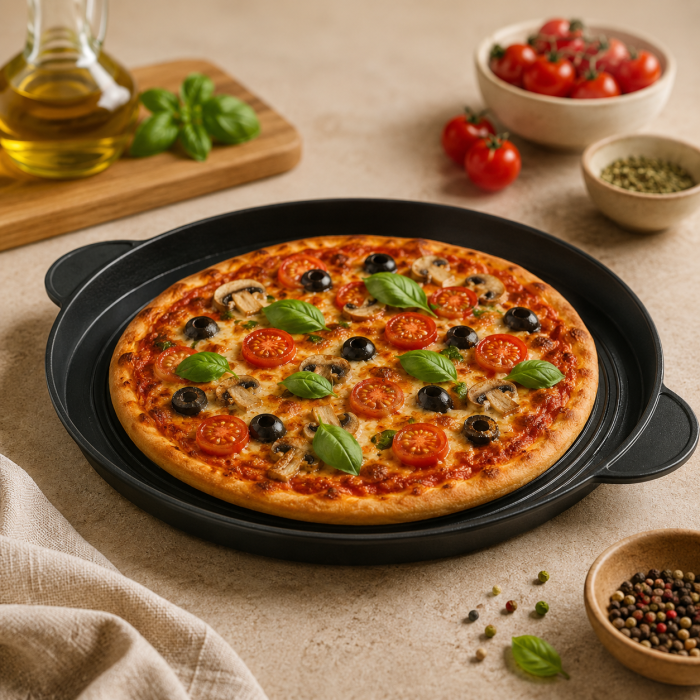 Tava pizza aluminiu turnat Ø26cm [2]