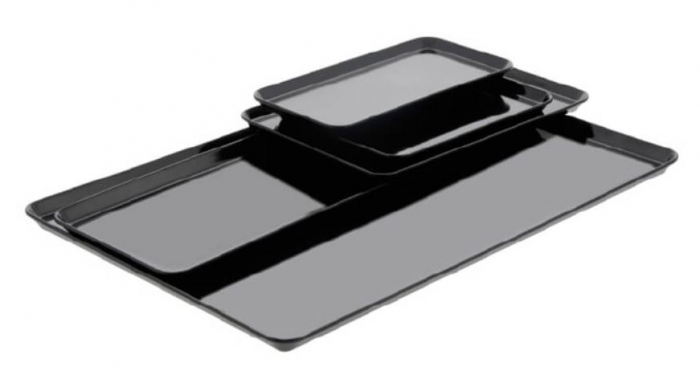 Tavita prezentare Melamina NEAGRA 30x15x h 1.7 cm - 227009 [2]