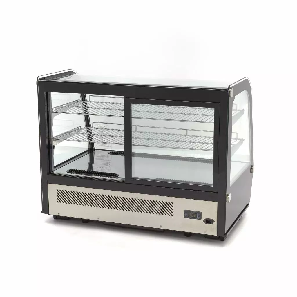 Vitrină frigorifică inox, 160 litri [2]
