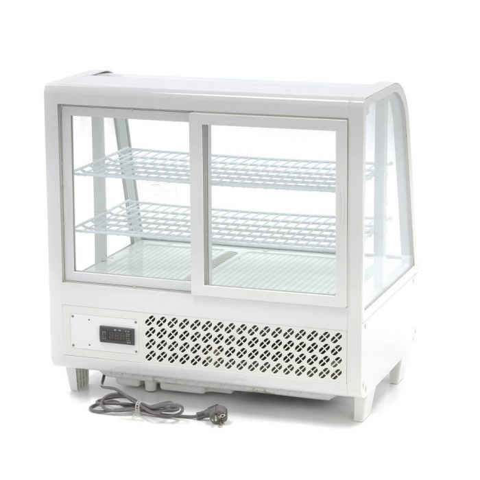 Vitrină frigorifică pentru patiserie alba, 100 L [4]