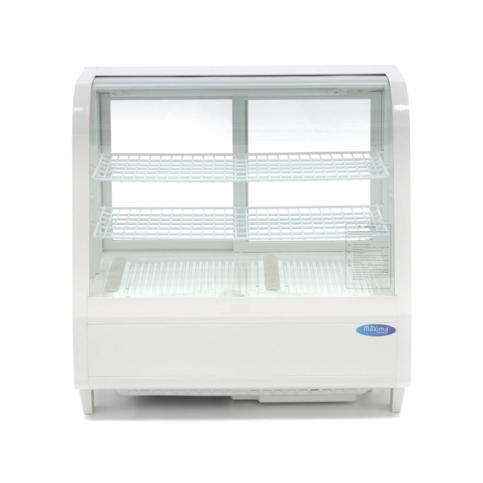 Vitrină frigorifică pentru patiserie alba, 100 L [2]