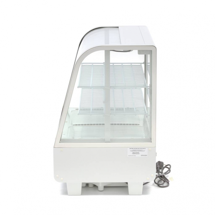 Vitrină frigorifică pentru patiserie alba, 100 L [3]