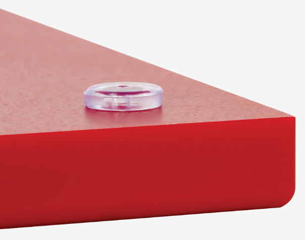 Tocator Neted 600x400xh2 cm - HACCP - Rosu [3]