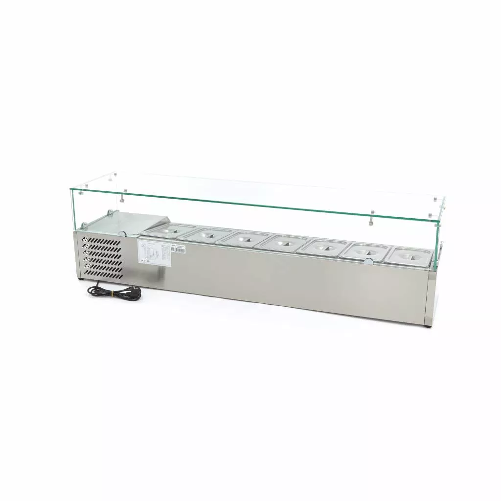 Vitrină Ingrediente Pizza 7 x GN1/3 - 160 cm [3]