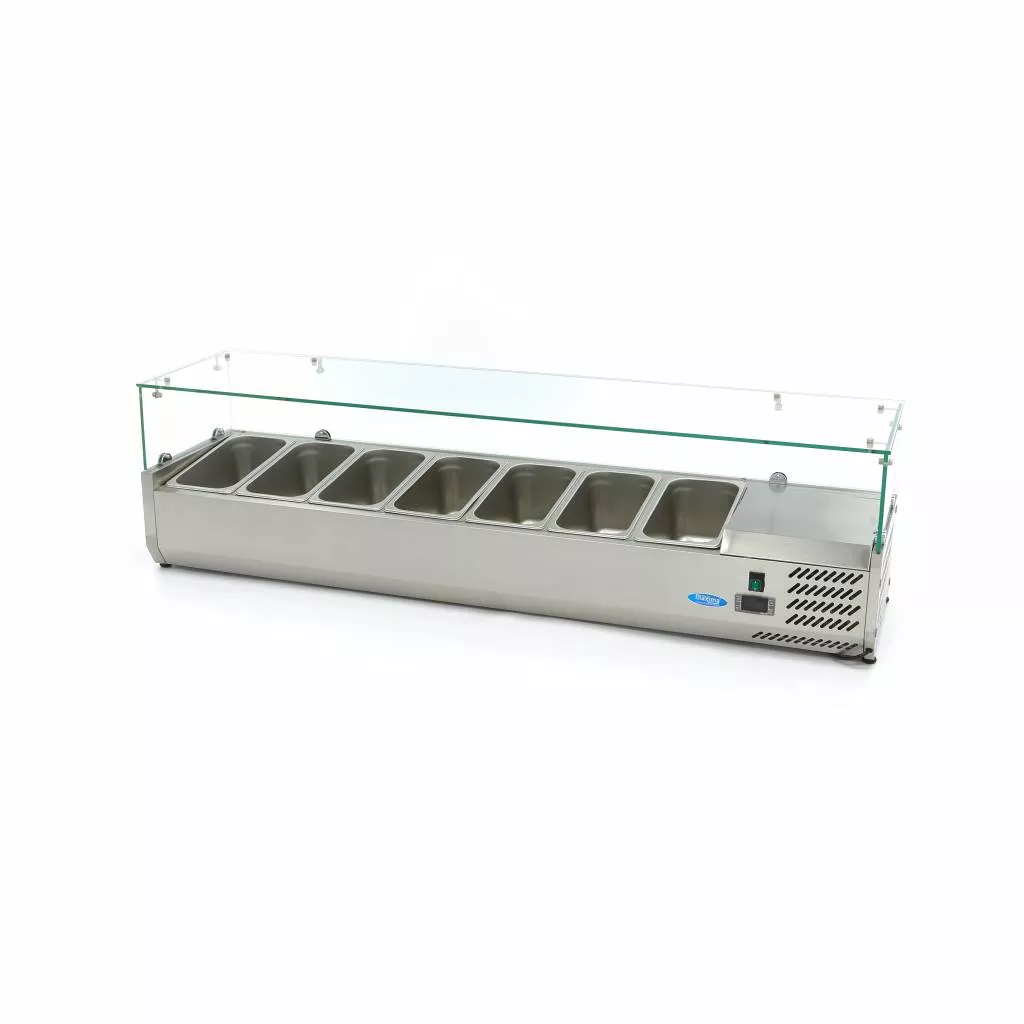 Vitrină Ingrediente Pizza 7 x GN1/3 - 160 cm [2]