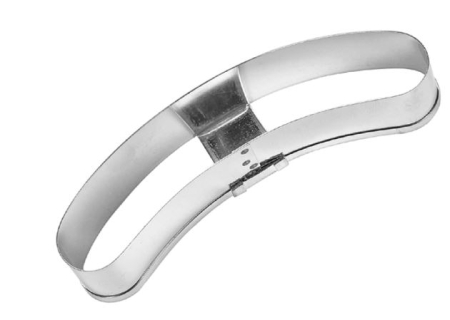 Totul pentru Cofetarie, Patiserie,Pizza - Decupator Inox 16 cm Forma  Banana