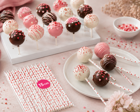 Matrite ciocolaterie - Betisoare lollipops/cakepops, 48 buc 15 cm
