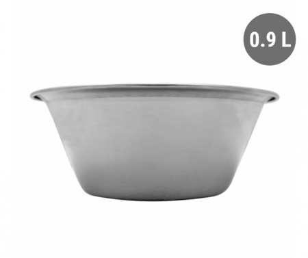 Ustensile, Accesorii Cofetarie, Patiserie - Bol Inox Mixare, Ø18cm - Volum 0.9 litri - 199003