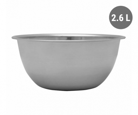 Ustensile, Accesorii Cofetarie, Patiserie - Bol Inox Mixare, Ø23cm - Volum 2.6 litri - 199015