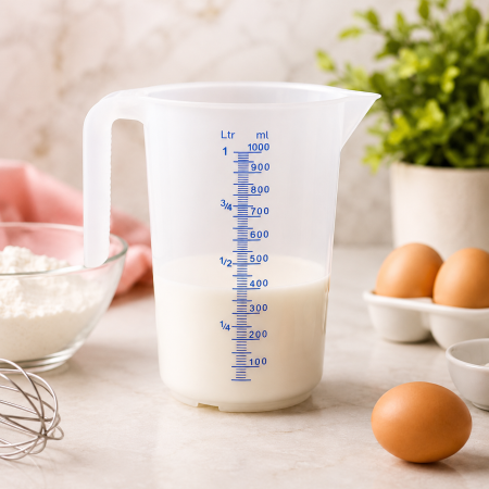 Totul pentru Cofetarie, Patiserie,Pizza - Cana gradata plastic pentru masurare 0.5 l