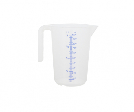 Cani, Flacoane, Boluri, Vase - Cana gradata plastic pentru masurare - 0.5l
