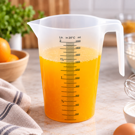 Totul pentru Cofetarie, Patiserie,Pizza - Cana gradata plastic pentru masurare 2l