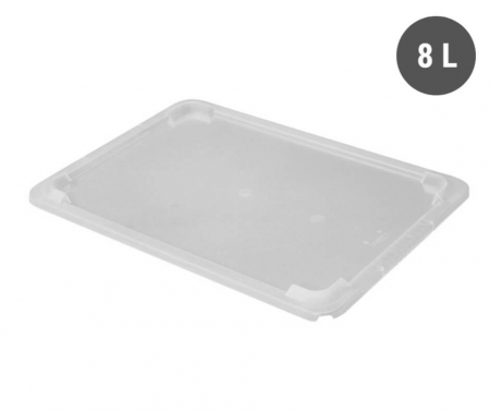 Depozitare,transport - Capac Din Plastic Transparent Pentru Recipiente 8L