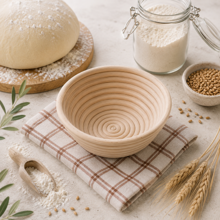 Cosuri Dospire - Cos dospire rotund ratan / baneton Ø18 cm 0.75 kg