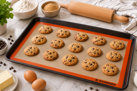 Totul pentru Cofetarie, Patiserie,Pizza - Covoras silicon 38,5 x 58,5 cm pentru tavi 40x60 cm