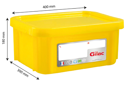 Cutie Cu Capac Depozitare - Transport Alimente 12 L - G119518 [1]