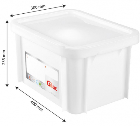 Cutie Cu Capac Depozitare - Transport Alimente 15 L - G119612 [1]