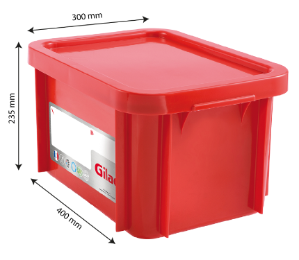 Cutie Cu Capac Depozitare - Transport Alimente 15 L - G119609 [1]