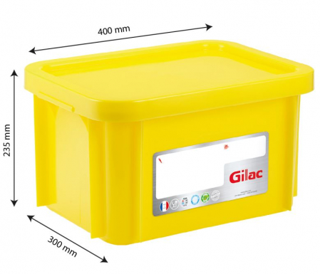 Cutie Cu Capac Depozitare - Transport Alimente 15 L - G119618 [1]