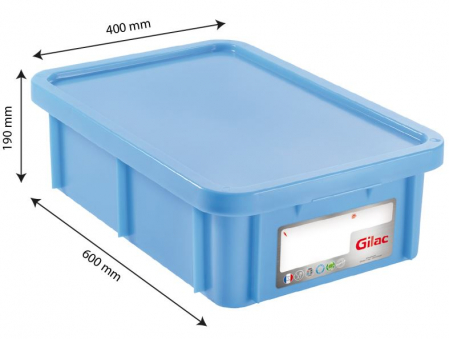 Cutie Cu Capac Depozitare - Transport Alimente 25 L - G119710 [2]