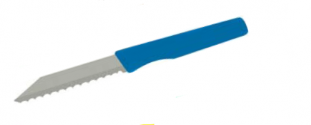 Cutite Brutarie - Cutit Brutar lama ondulata L 18,5 cm - Albastru - 260963