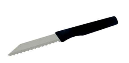 Cutite Brutarie - Cutit Brutar lama ondulata L 18,5 cm - Negru