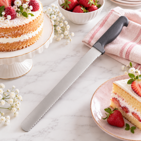 Cutite Patiserie - Cutit universal lama ondulata