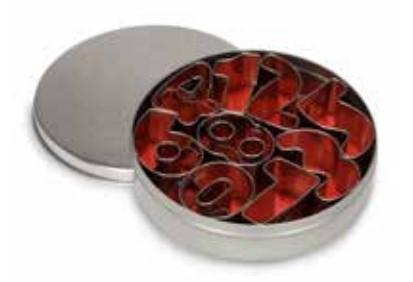 Figurine - Cutter set 9 forme Cifre