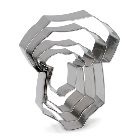 Decupatoare - Decupatoare Inox Forma Body, Cutie 4buc