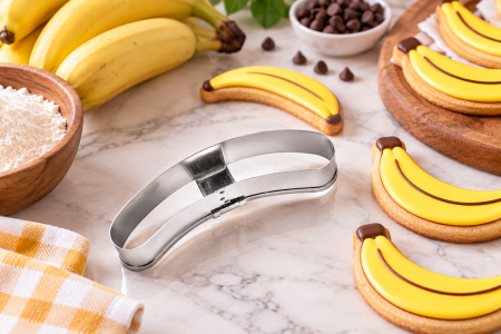 Decupatoare - Decupator Inox 16 cm Forma  Banana