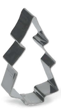 Geometrice - Decupator Inox Forma Brad, 6cm