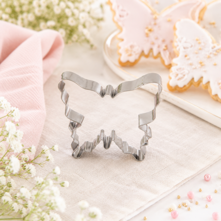 Figurine - Decupator inox forma fluture 10 cm