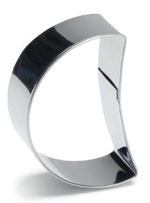 Geometrice - Decupator Inox Forma Luna, 6cm
