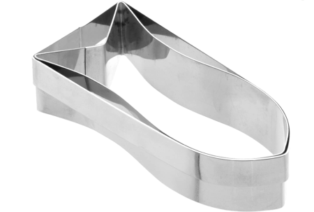 Totul pentru Cofetarie, Patiserie,Pizza - Decupator inox Peste Simplu Ø 14.5 cm