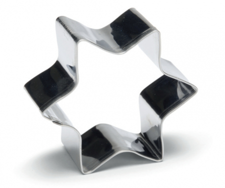 Decupatoare Sarbatori - Decupator Inox Forma Stea, 4cm - 01923