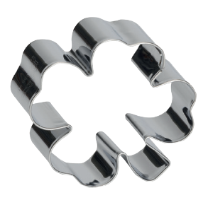 Geometrice - Decupator Inox Forma Trifoi, 6 cm