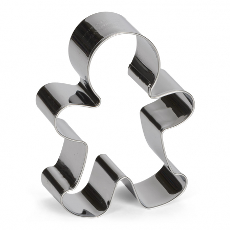 Decupatoare Sarbatori - Decupator Inox Forma Turta Dulce, 7cm - 01880
