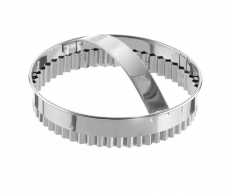 Geometrice - Decupator inox Rotund Ondulat Ø14cm - 199730