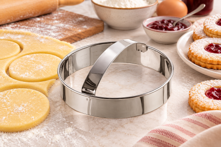 Decupatoare - Decupator inox Rotund Simplu Ø12 cm