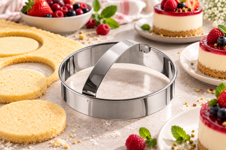 Decupatoare - Decupator inox Rotund Simplu Ø14 cm