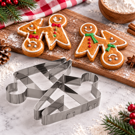 Totul pentru Cofetarie, Patiserie,Pizza - Decupator inox Turta dulce Ø 25 cm