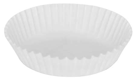 Totul pentru Cofetarie, Patiserie,Pizza - Forme Pentru Briose- h 21 mm ALB - Set 1000 bucati
