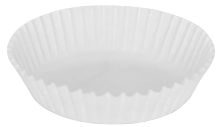 Totul pentru Cofetarie, Patiserie,Pizza - Forme Pentru Briose- h 20 mm ALB - Set 1000 bucati