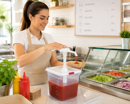 Alte accesorii pizza - Dozator Ketchup 2 litri