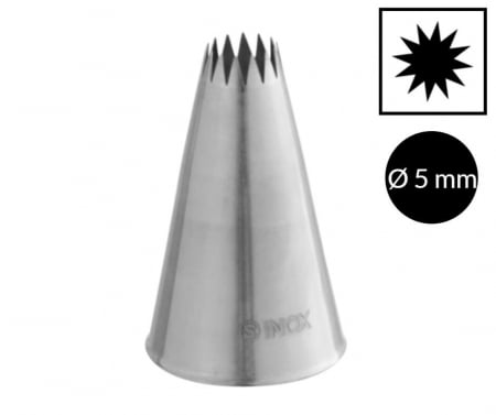 Totul pentru Cofetarie, Patiserie,Pizza - Dui / Sprit Forma Stea Deschisa Ø5mm - 197310
