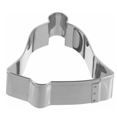 Totul pentru Cofetarie, Patiserie,Pizza - Decupator Inox Clopotel 13x11 cm