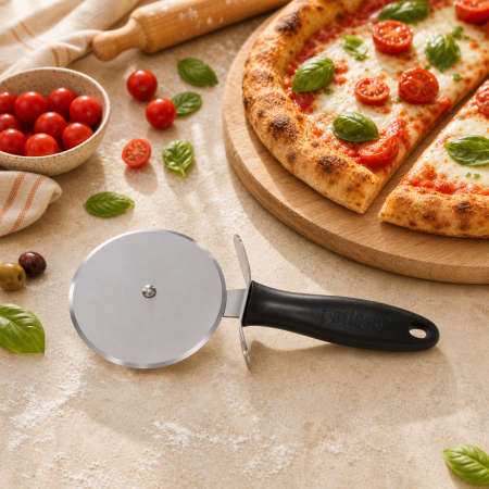 Decupatoare, Cutite - Feliator pizza si aluat