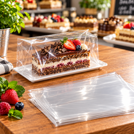 Totul pentru Cofetarie, Patiserie,Pizza - Folii transparente din celofan Schneider 114002, 180 x240 mm