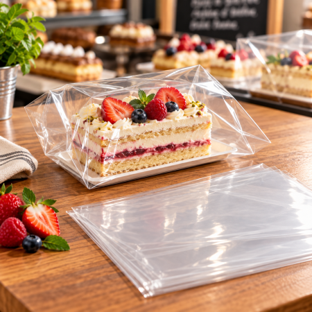 Totul pentru Cofetarie, Patiserie,Pizza - Folii transparente din celofan Schneider 114002, 240 x360 mm